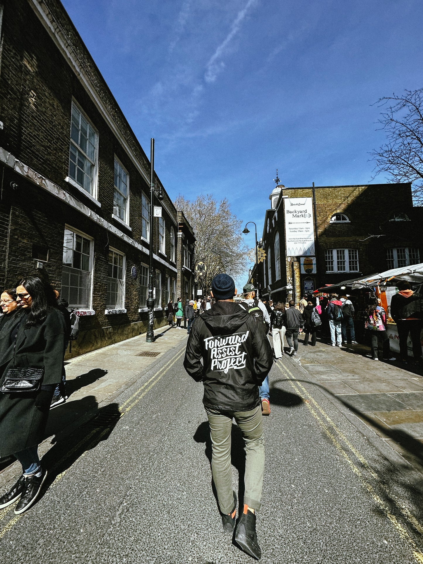 Script Windbreaker Jacket