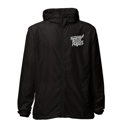 Script Windbreaker Jacket