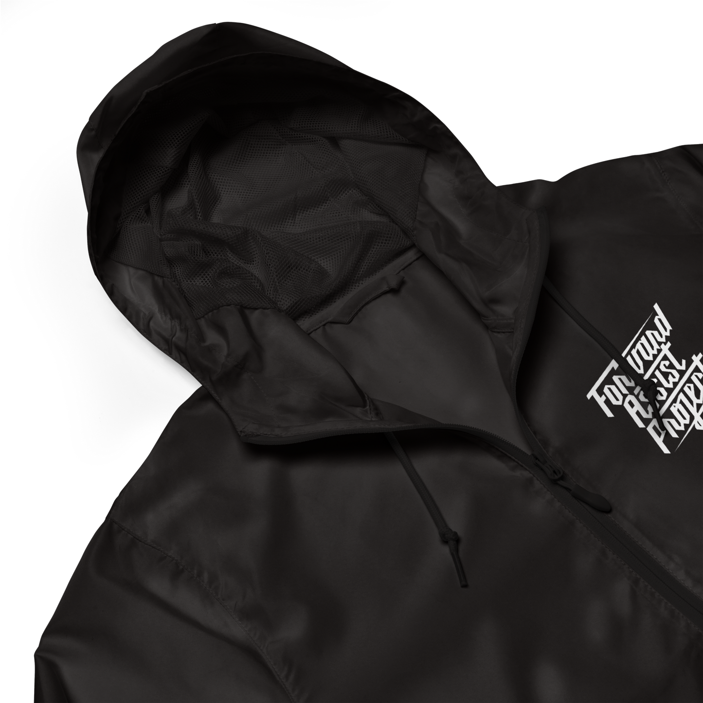 Script Windbreaker Jacket