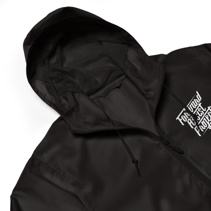 Script Windbreaker Jacket